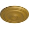 Ekena Millwork Devon Ceiling Medallion (Fits Canopies up to 3 5/8"), Hnd-Painted Pharaohs Gold, 15 3/4"OD x 1 1/2"P CM15DEPGS - alternate 4